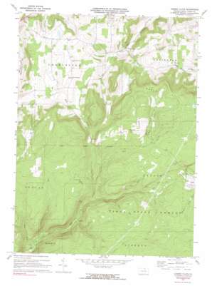 Cherry Flats USGS topographic map 41077f2