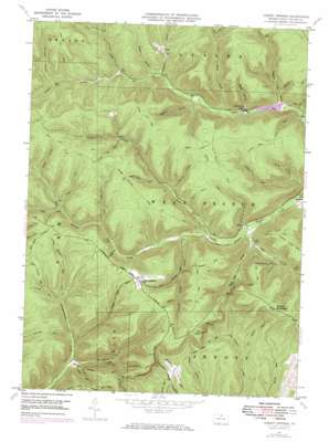 Cherry Springs USGS topographic map 41077f7