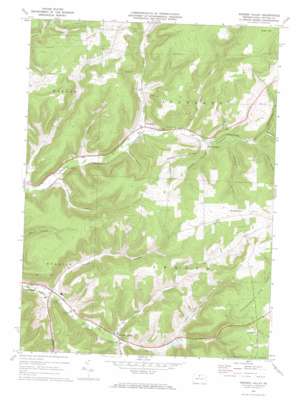 Sweden Valley USGS topographic map 41077g8