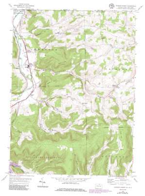 Jackson Summit USGS topographic map 41077h1