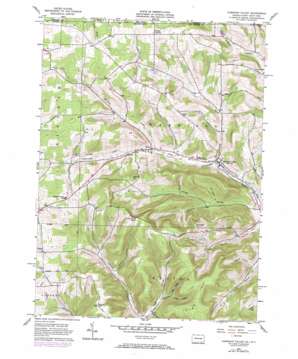 Harrison Valley USGS topographic map 41077h6