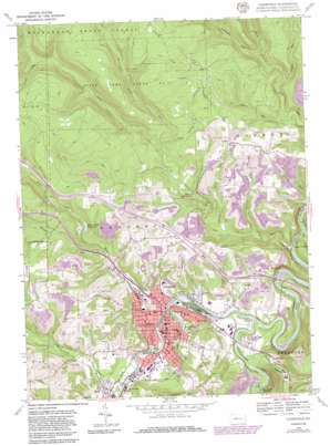 Clearfield USGS topographic map 41078a4