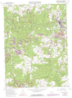 Reynoldsville USGS topographic map 41078a8