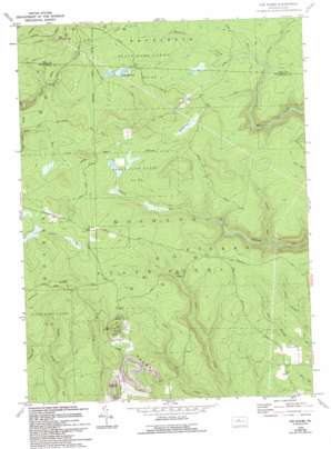 The Knobs USGS topographic map 41078b3