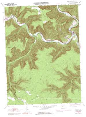 Driftwood topo map
