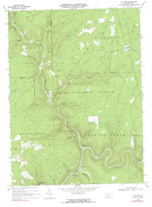 Hallton USGS topographic map 41078d8