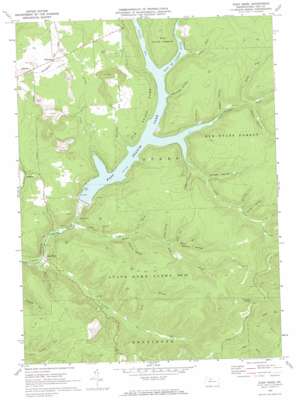 Glen Hazel USGS topographic map 41078e5