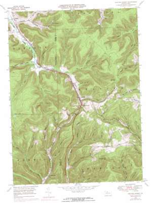 Keating Summit USGS topographic map 41078f2