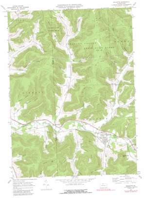 Roulette USGS topographic map 41078g2