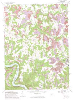 Rimersburg USGS topographic map 41079a5