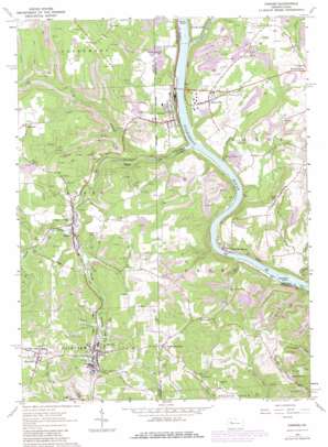 Parker USGS topographic map 41079a6