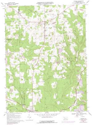 Fryburg USGS topographic map 41079c4