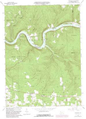 President USGS topographic map 41079d5