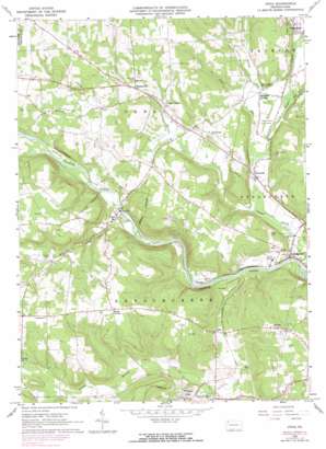 Utica USGS topographic map 41079d8