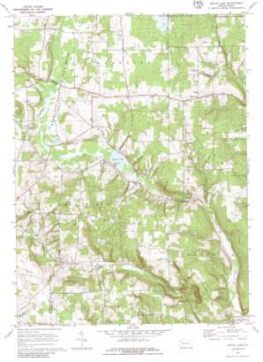 Sugar Lake USGS topographic map 41079e8