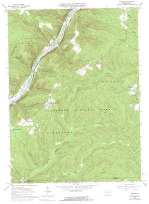 Kellettville USGS topographic map 41079f3