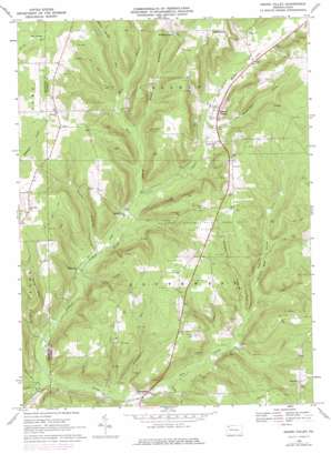 Grand Valley topo map