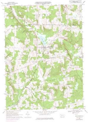 Spartansburg USGS topographic map 41079g6