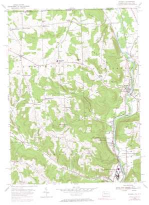 Russell topo map
