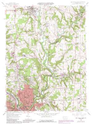 New Castle North USGS topographic map 41080a3