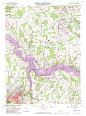 Sharpsville USGS topographic map 41080c4