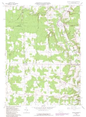 Beaver Center USGS topographic map 41080g4