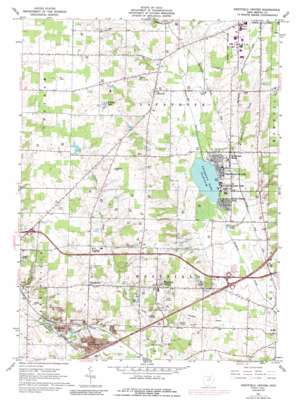 Westfield Center USGS topographic map 41081a8