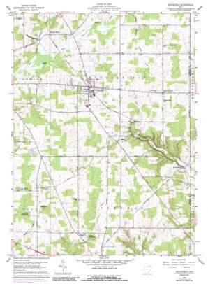Middlefield topo map