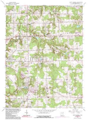 South Russell topo map