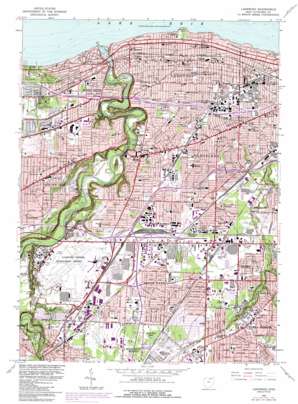 Lakewood USGS topographic map 41081d7