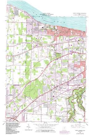North Olmsted topo map