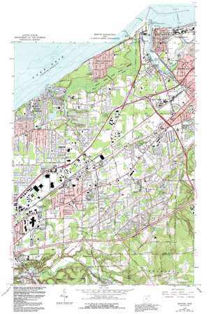 Mentor USGS topographic map 41081f3