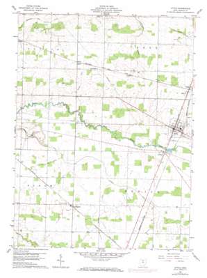 Attica USGS topographic map 41082a8