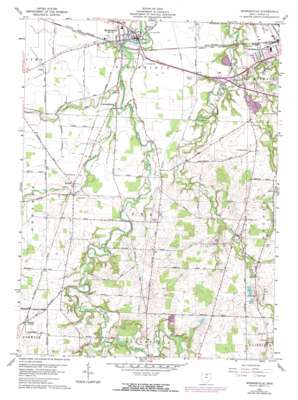 Monroeville USGS topographic map 41082b6