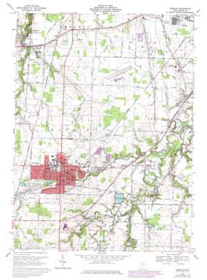 Oberlin USGS topographic map 41082c2