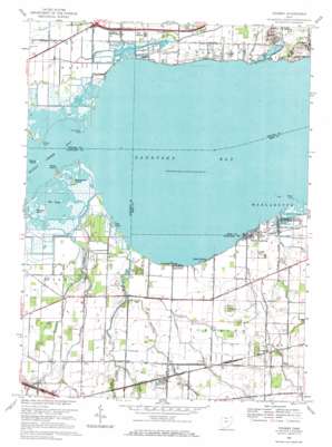 Vickery USGS topographic map 41082d8