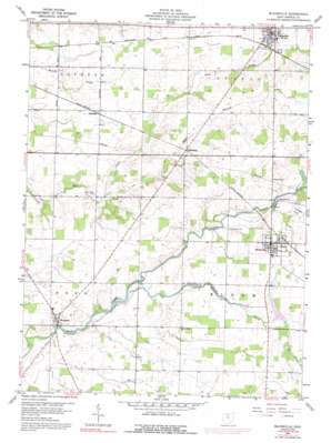 Bloomville USGS topographic map 41083a1