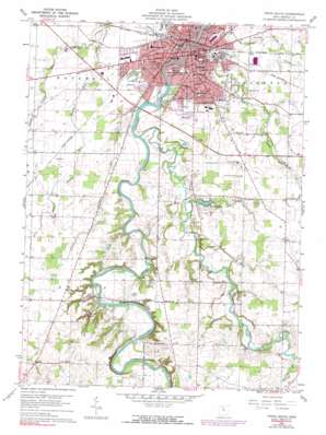 Tiffin South USGS topographic map 41083a2