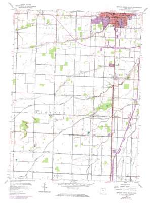 Bowling Green South USGS topographic map 41083c6