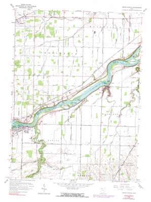 Grand Rapids topo map