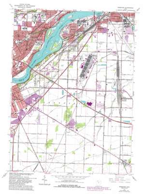 Rossford topo map