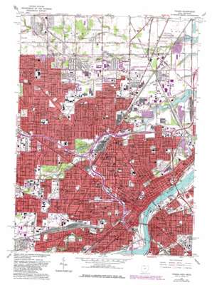 Toledo USGS topographic map 41083f5