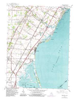 Erie USGS topographic map 41083g4