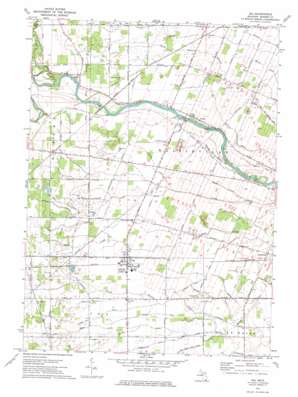 Dundee USGS topographic map 41083h5