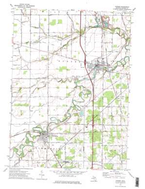 Dundee topo map