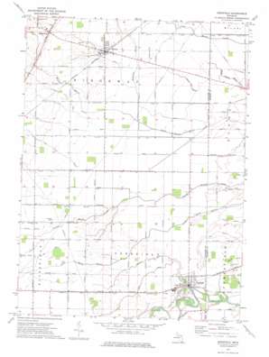 Deerfield USGS topographic map 41083h7