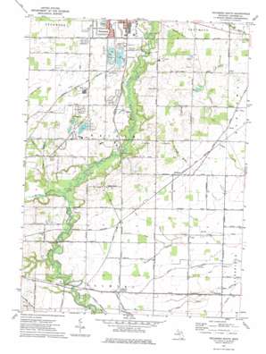 Tecumseh South USGS topographic map 41083h8
