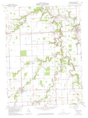 Oakwood USGS topographic map 41084a4