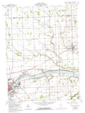 Napoleon East USGS topographic map 41084d1