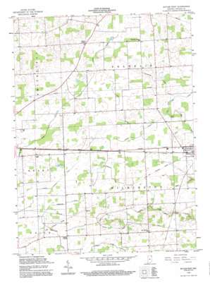 Butler West USGS topographic map 41084d8